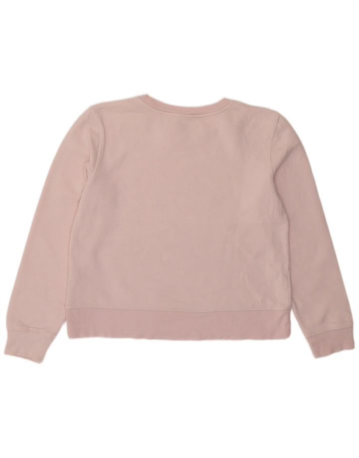 Felpa da donna Zara UK 12 cotone rosa medio
