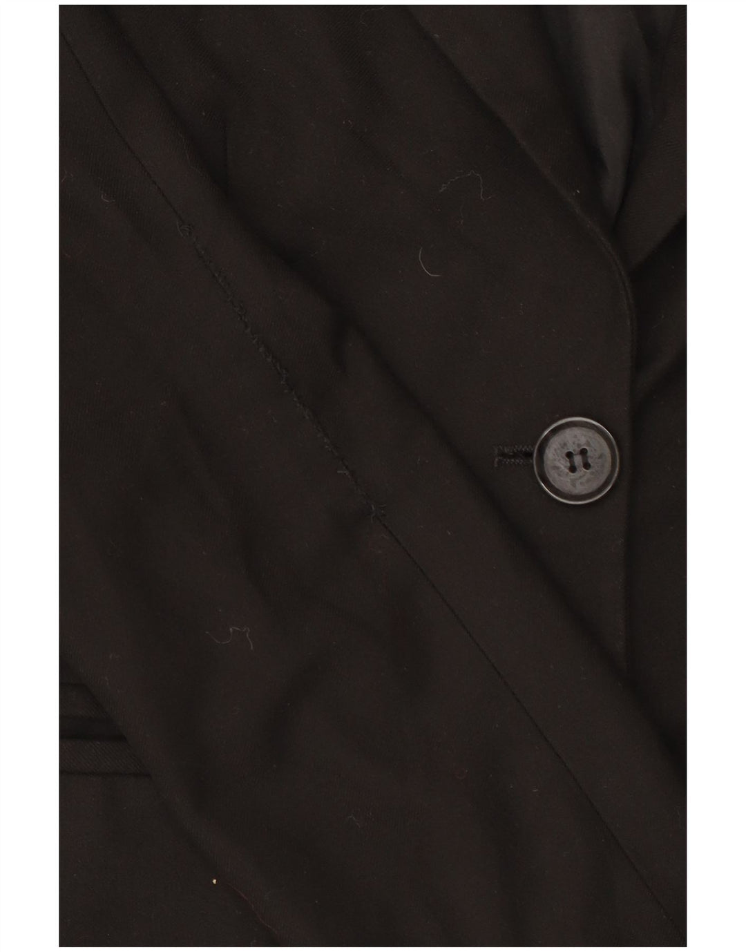 Giacca Blazer a 2 Bottoni da Donna Benetton IT 42 Medio Nero Poliestere