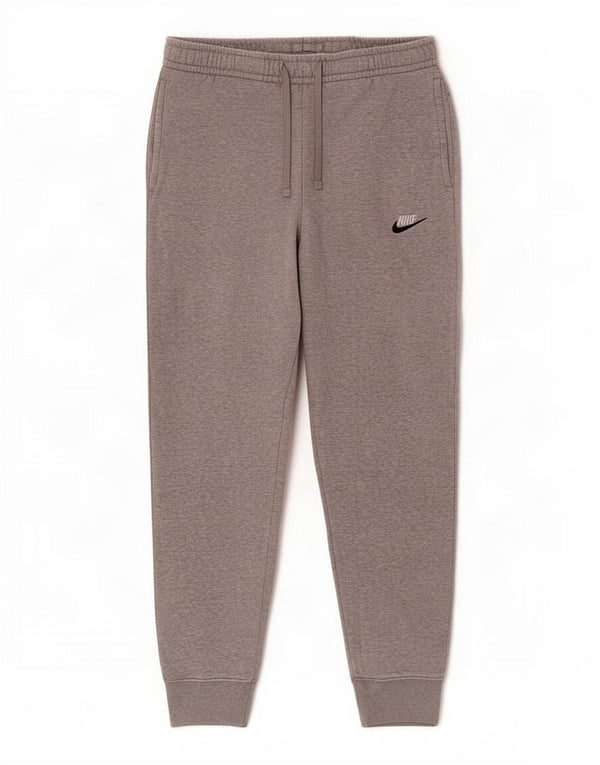 Pantaloni da tuta da uomo Nike Joggers piccoli in cotone grigio