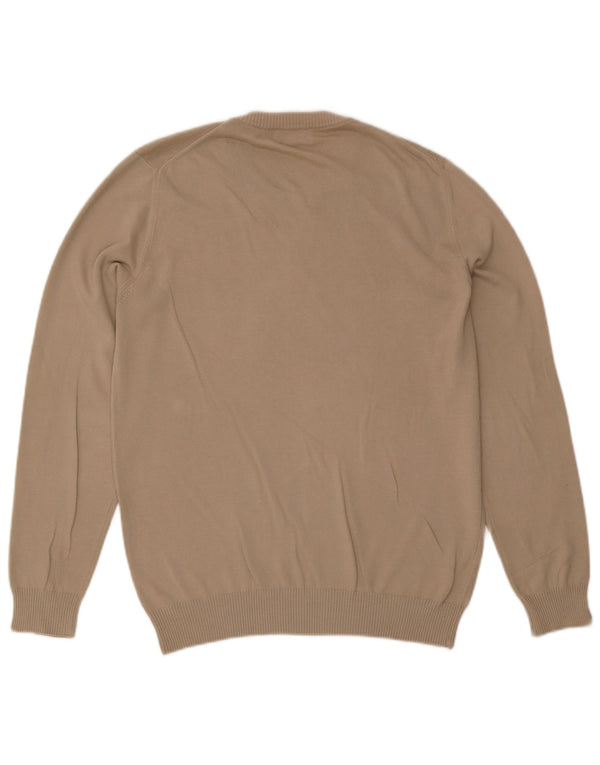 Maglione maglione girocollo da uomo Brooksfield beige medio