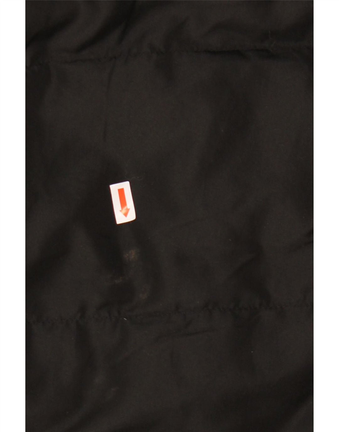 Cappotto imbottito con cappuccio da donna Calvin Klein UK 10 piccolo poliestere nero