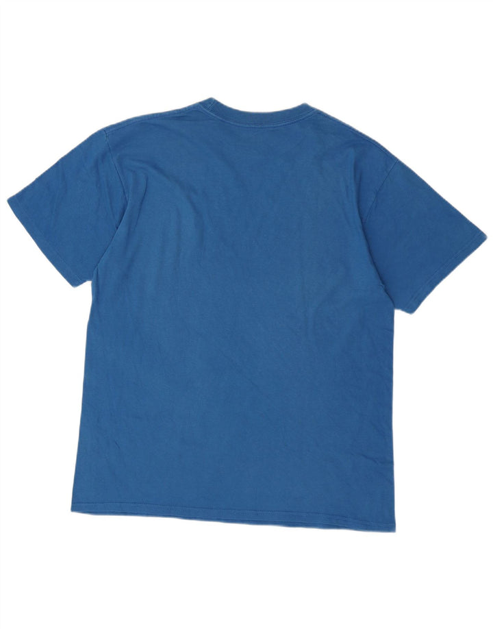 T-shirt grafica da uomo BILLABONG Top grande in cotone blu