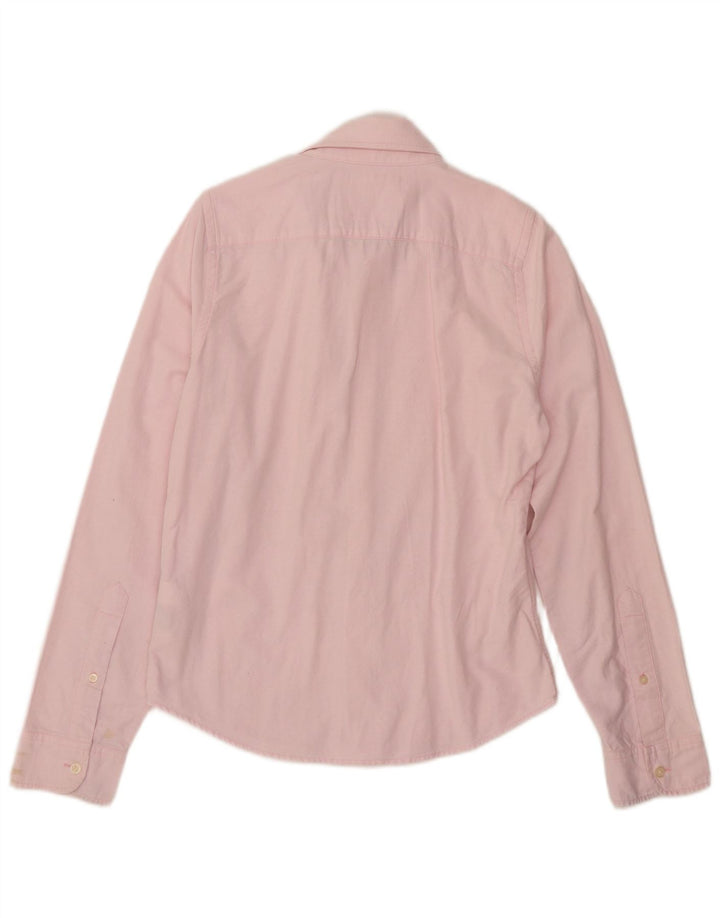 Camicia Hollister da uomo Small in cotone rosa