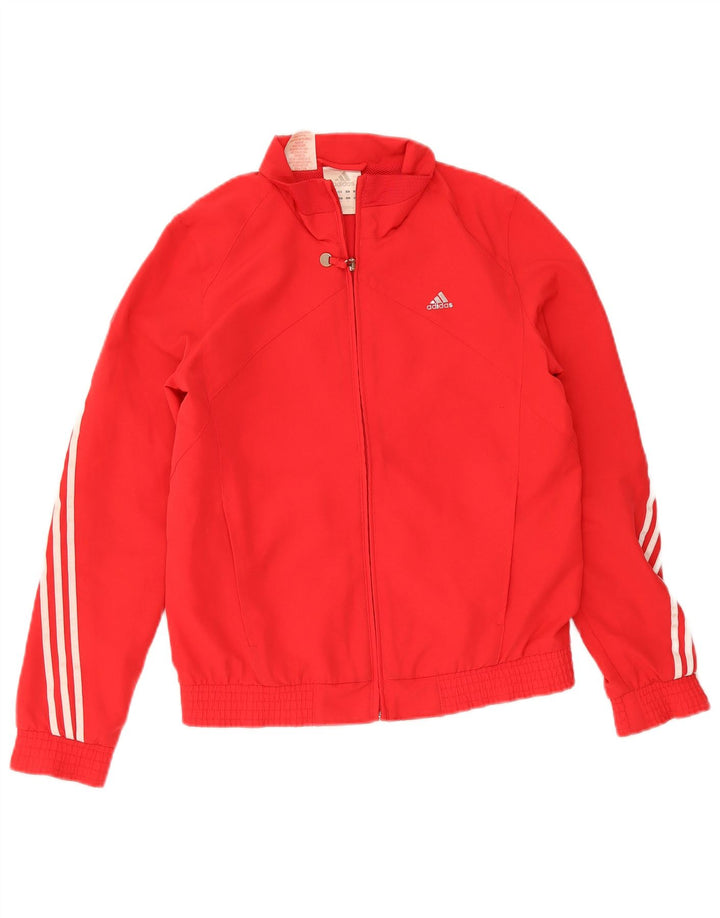 Giacca Top Tuta Adidas Bambina 13-14 Anni Poliestere Rosso