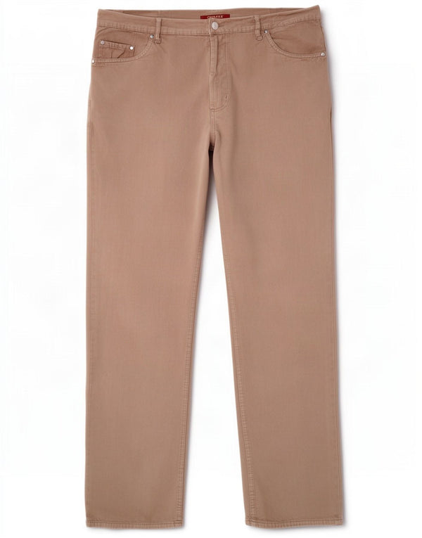 Pantaloni casual dritti da uomo Carrera W42 L31 cotone grigio