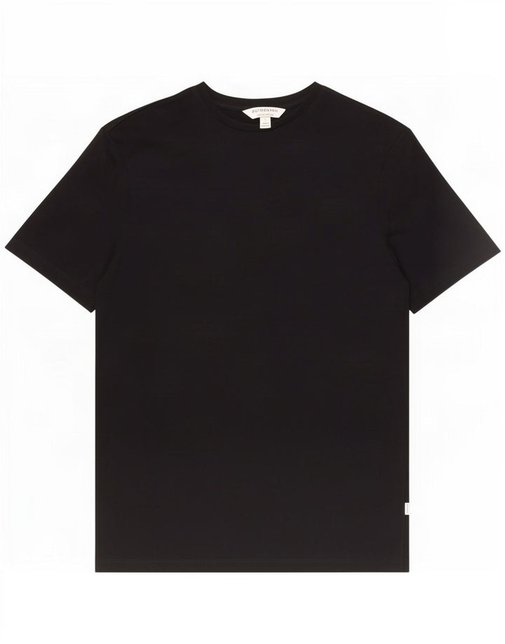 T-shirt autografata da uomo Marks & Spencer piccola in cotone nero