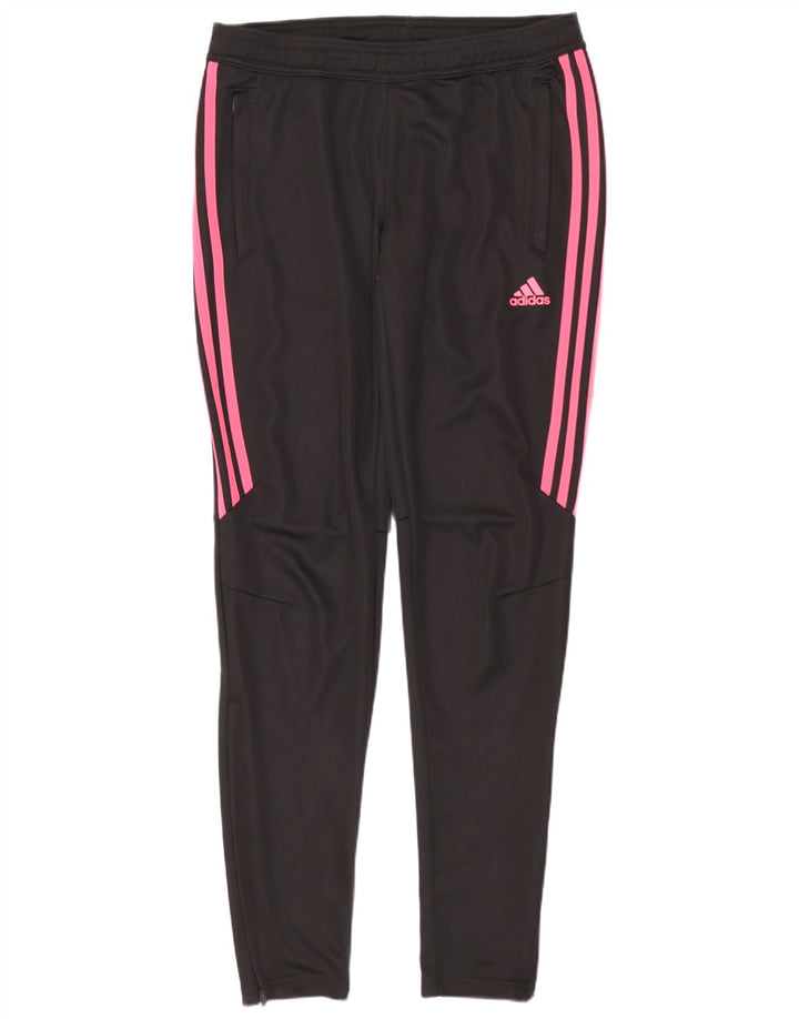 Pantaloni da tuta Adidas Climacool da donna UK 8/10 Small Poliestere nero