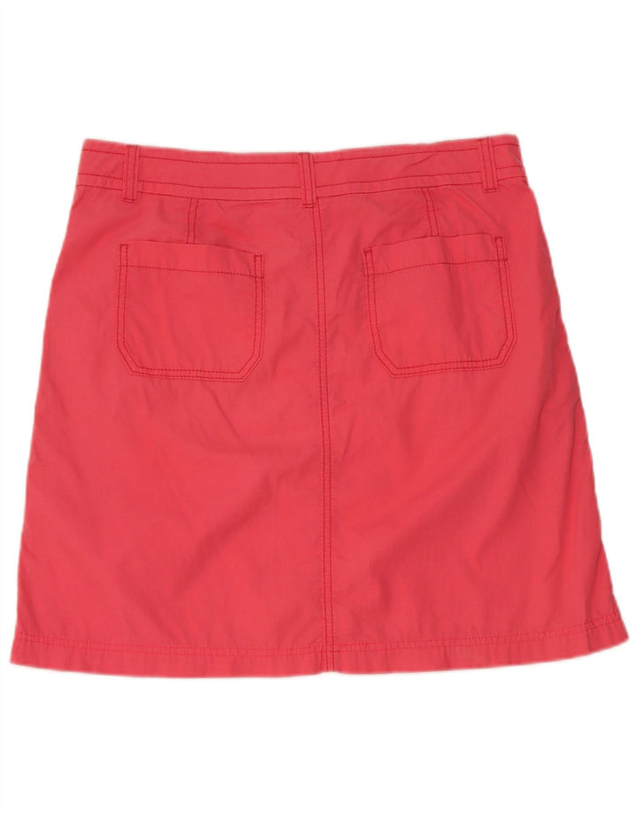 Gonna cargo da donna Marks & Spencer UK 12 media W32 cotone rosa