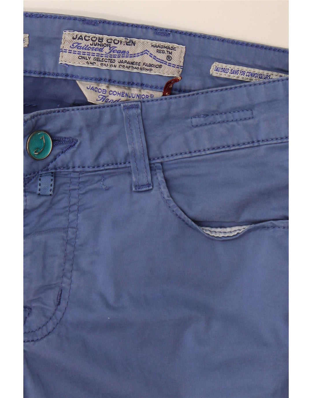 Pantaloni casual slim da donna Jacob Cohen W30 L31 Blu