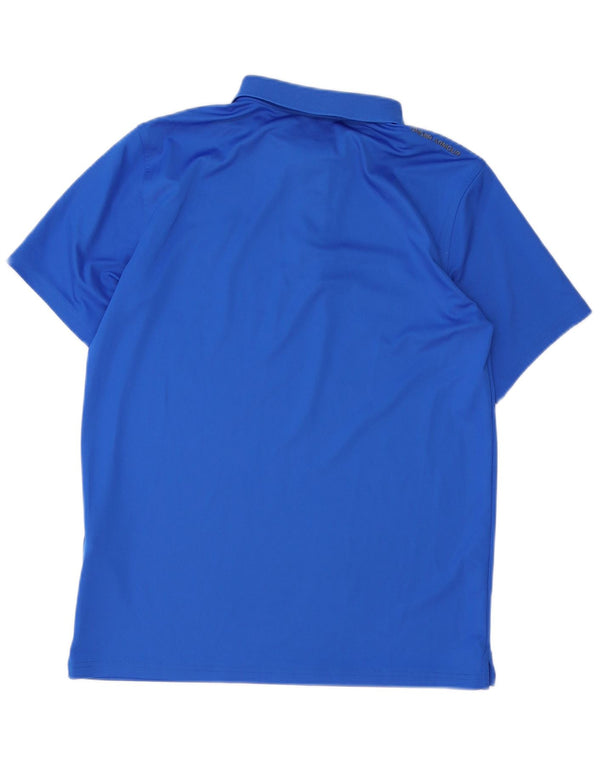 Polo da bambino UNDER ARMOUR Heat Gear 13-14 anni XL poliestere blu