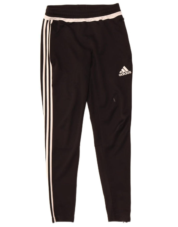 Adidas Mens Climacool Tracksuit Trousers Small  Black Colourblock Polyester
