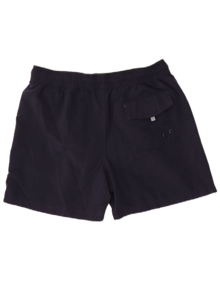 Pantaloncini da bagno da uomo Marks & Spencer medio poliestere blu navy
