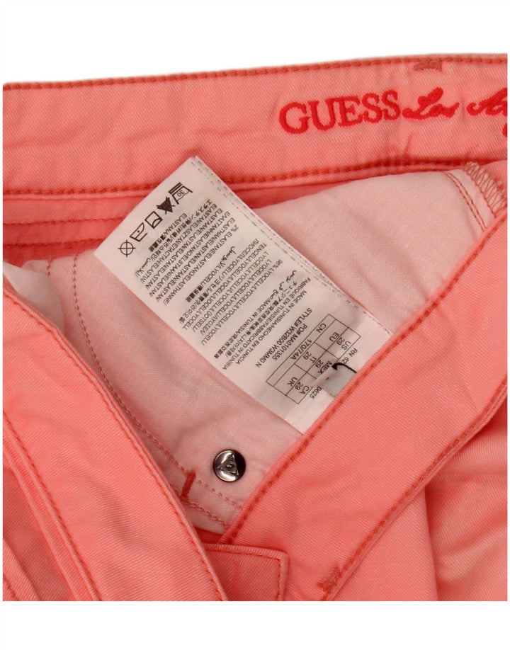 Jeans slim da donna Guess W29 L26 Lyocell rosa