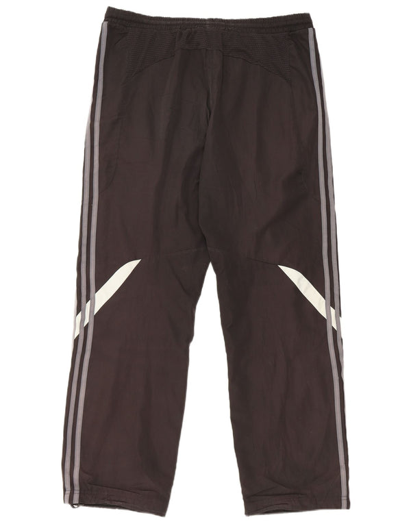 Pantaloni da tuta da uomo Adidas Medium Black Colourblock in poliestere