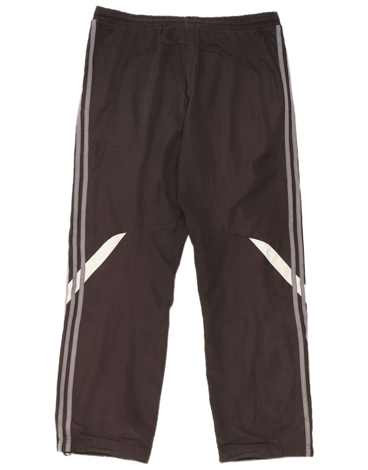 Pantaloni da tuta da uomo Adidas Medium Black Colourblock in poliestere