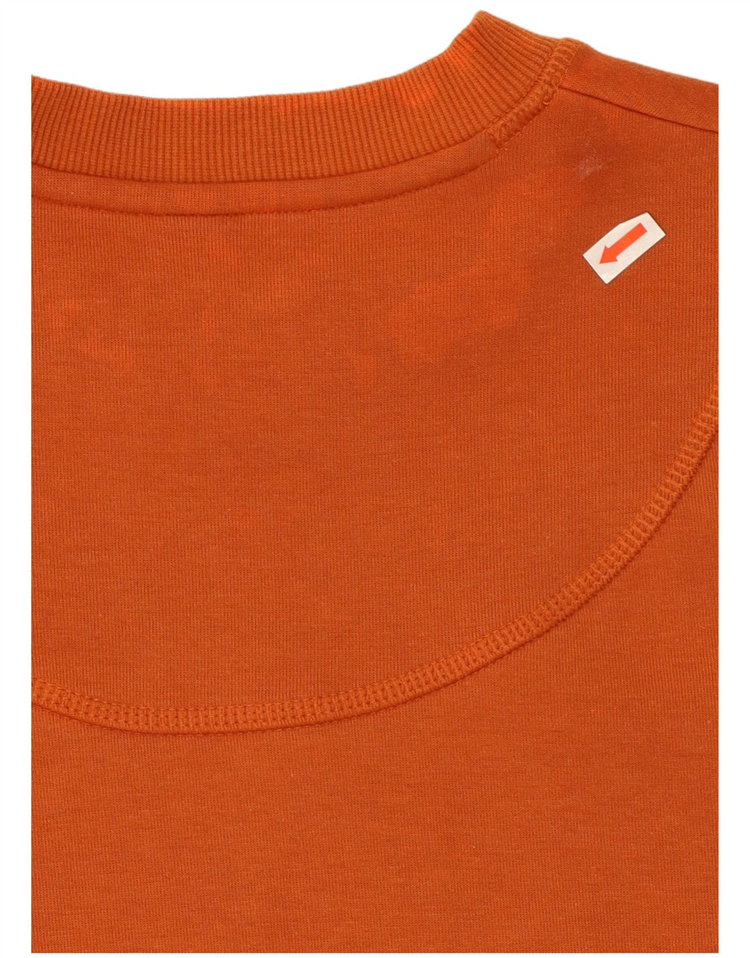 Maglietta Adidas da uomo vestibilità ampia, piccola, arancione