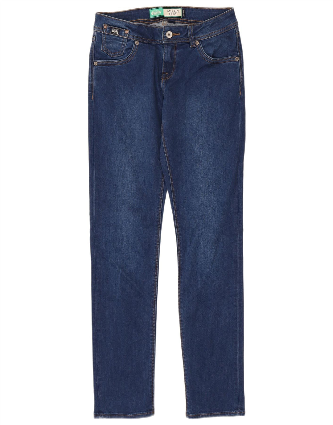 Jeans Superdry Imogen Slim da donna W26 L32 cotone blu