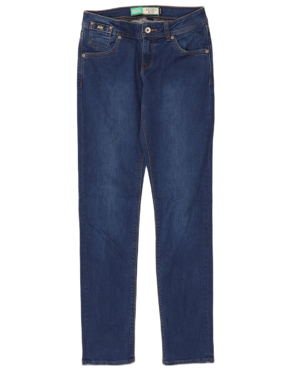 Jeans Superdry Imogen Slim da donna W26 L32 cotone blu