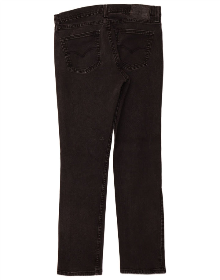 Levi's Jeans 511 Slim da Donna W34 L32 Cotone Nero