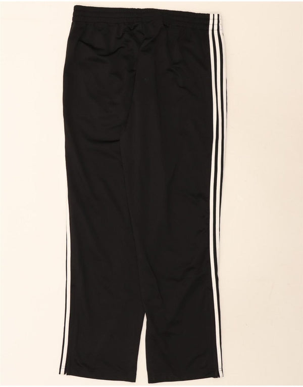 Pantaloni da tuta da uomo Adidas Large neri in poliestere