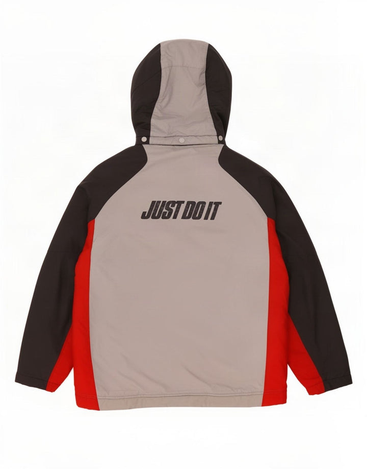 Giacca a vento grafica Nike da ragazzo 12-13 anni grande multicolore