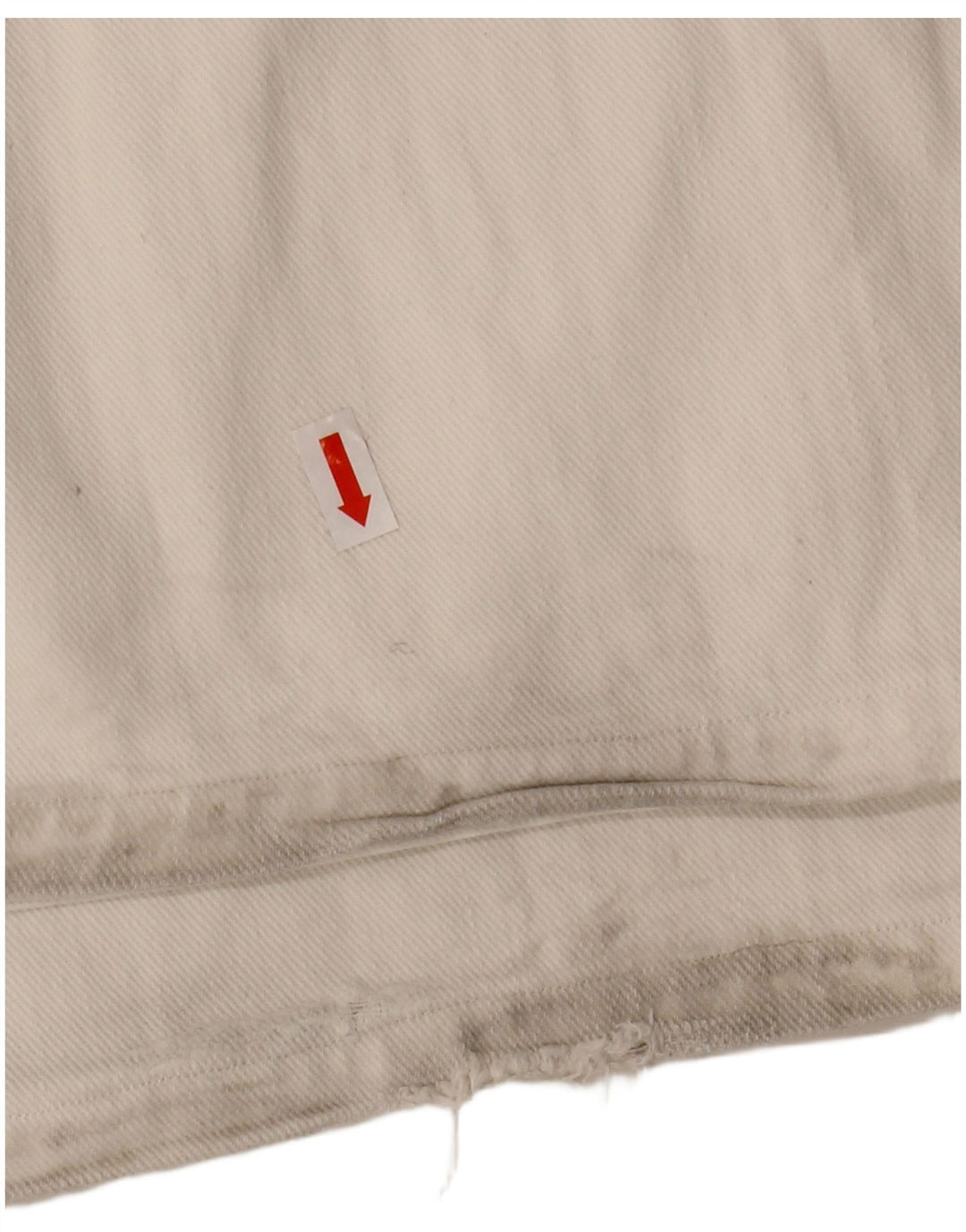 Jeans larghi da uomo GAS medi W32 L29 cotone bianco