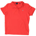 Polo Gant da uomo Regular Large in cotone rosso