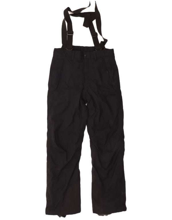 Pantaloni da sci Columbia da uomo, salopette, grandi, in nylon nero