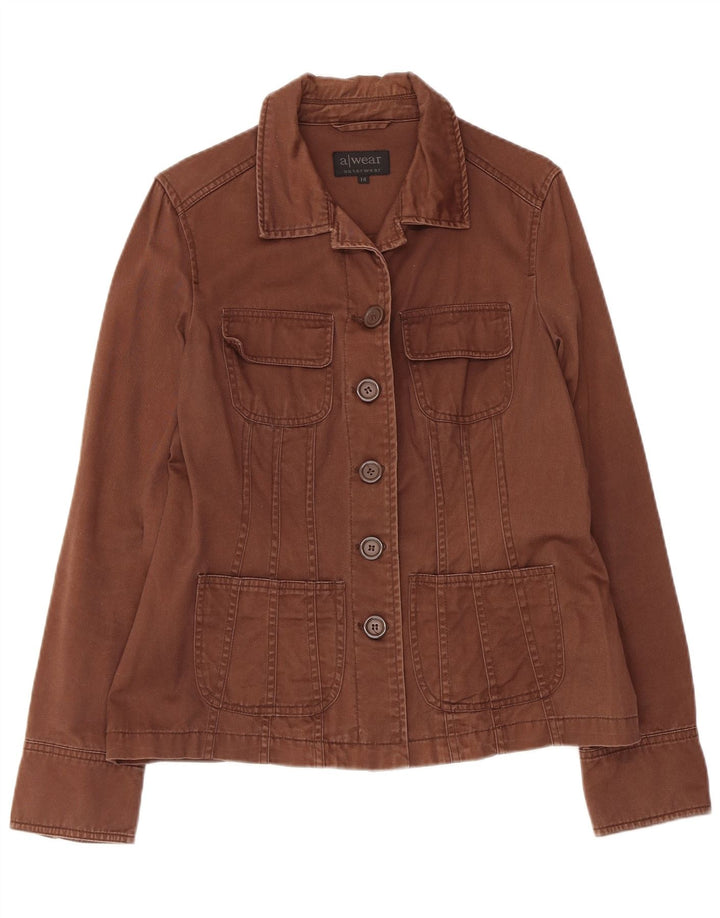Giacca da donna Awear Utility UK 14 Cotone marrone medio