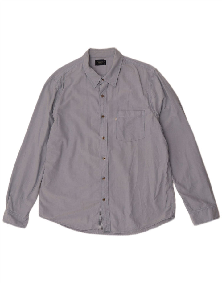 Camicia da uomo Ralph Lauren XL in cotone blu