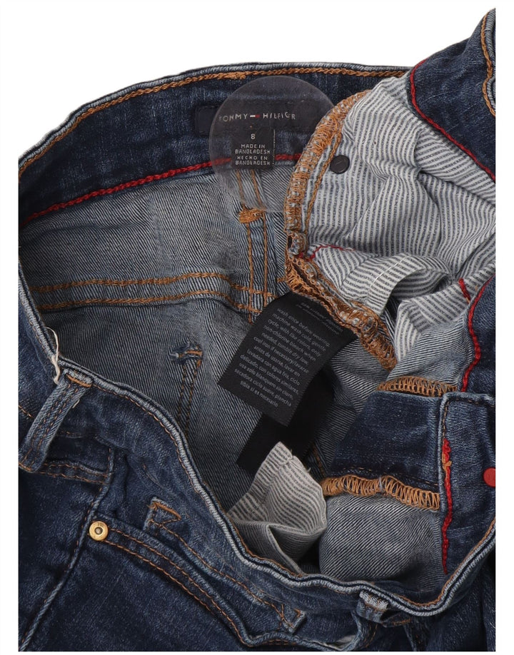 Jeans slim da donna Tommy Hilfiger US 8 medio W30 L27 cotone blu