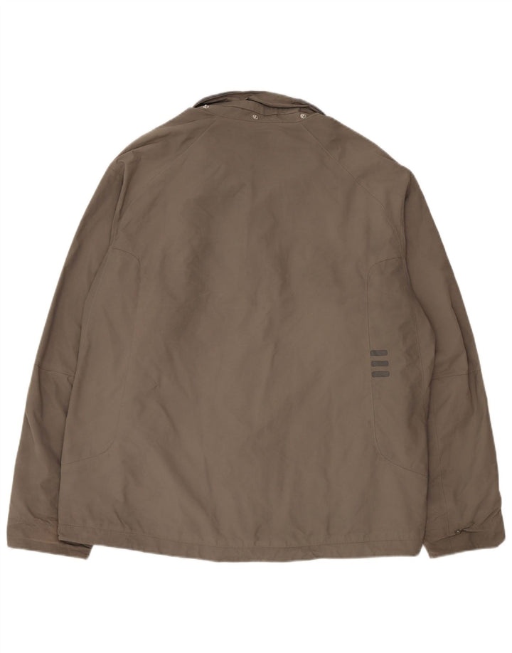 Giacca antipioggia da uomo Adidas UK 40 grande nylon kaki
