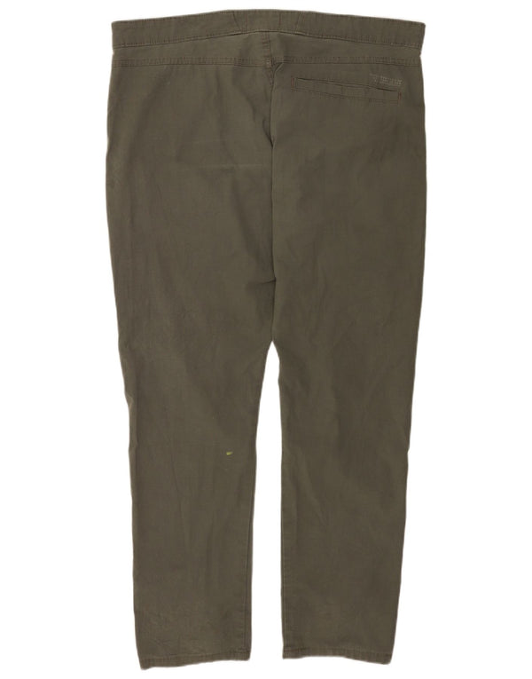 Pantaloni chino slim firmati da uomo Levi's W38 L28 cotone verde