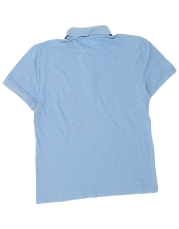 Polo da uomo slim fit Lacoste taglia 3 piccola in cotone blu