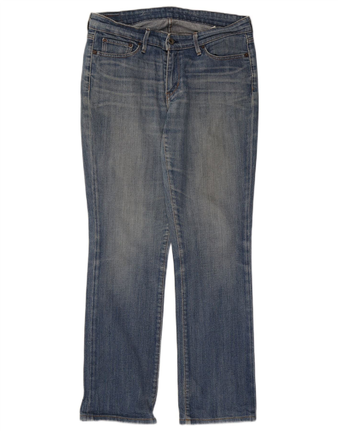 Jeans dritti da donna Levi's US 10 Large W32 L30 cotone blu