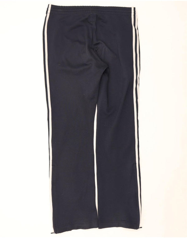 Pantaloni da tuta grafica da uomo Adidas XS poliestere blu navy