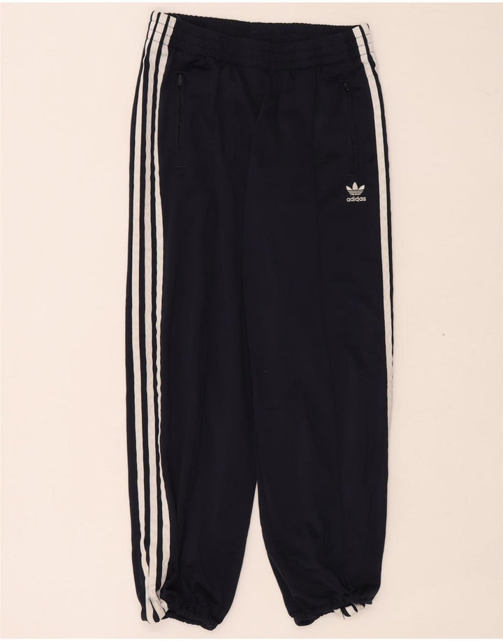 Pantaloni da tuta da donna Adidas Joggers UK 10 Small Blu Navy Poliestere
