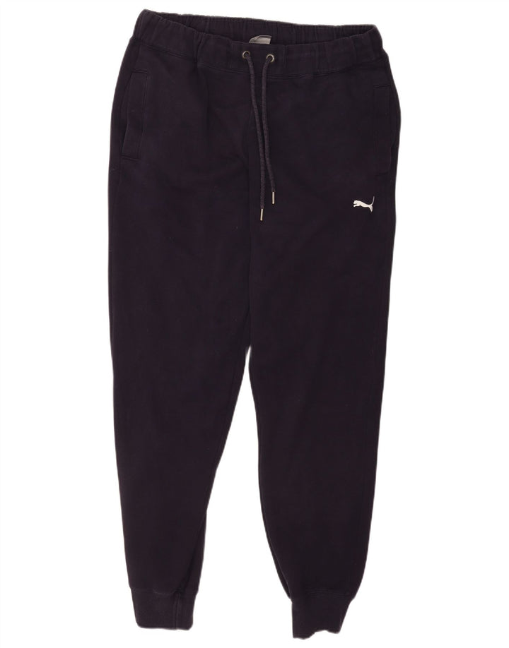 Pantaloni da tuta da uomo Puma Joggers Large Blu Navy in cotone