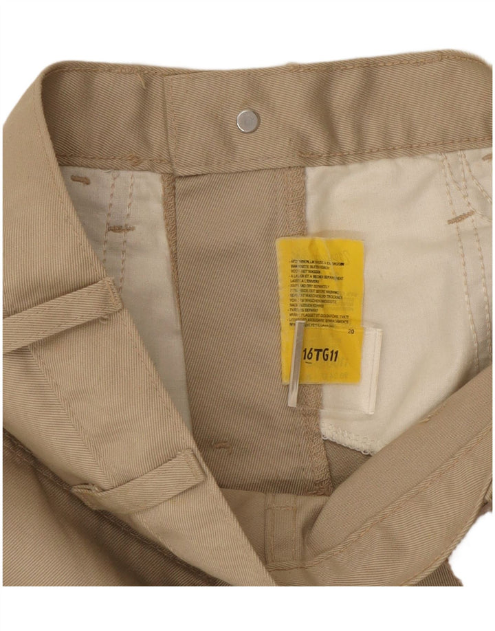 Pantaloni casual bootcut da donna WRANGLER W26 L32 cotone beige