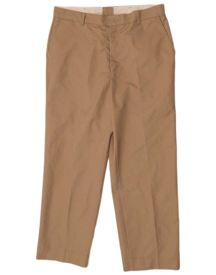 Pantaloni chino dritti da uomo Red Kap W38 L30 poliestere beige