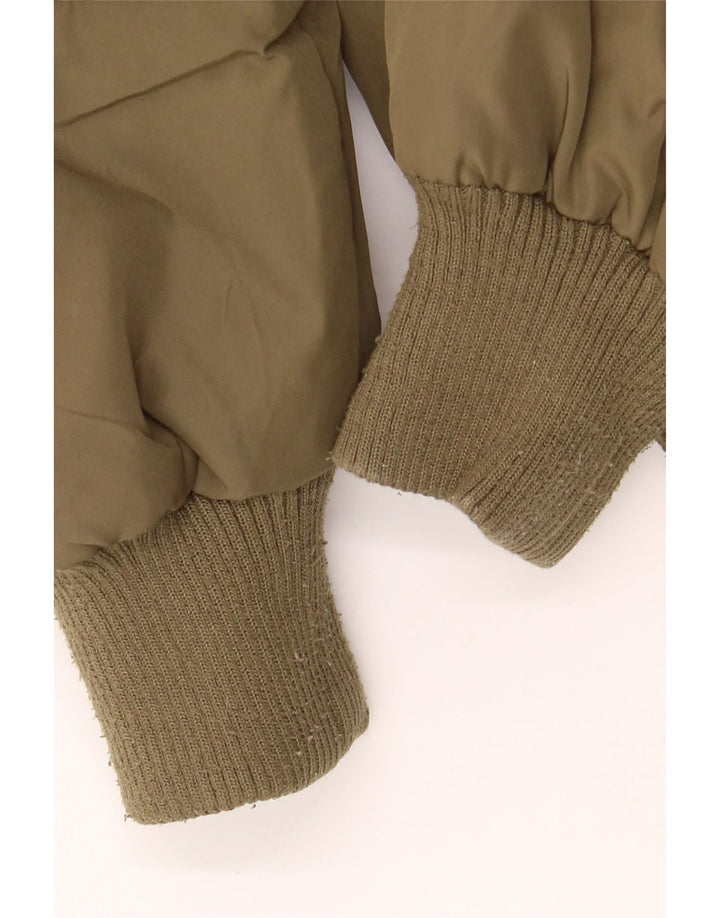 Giacca imbottita oversize con cappuccio da donna LEE UK 10 piccola in poliestere kaki