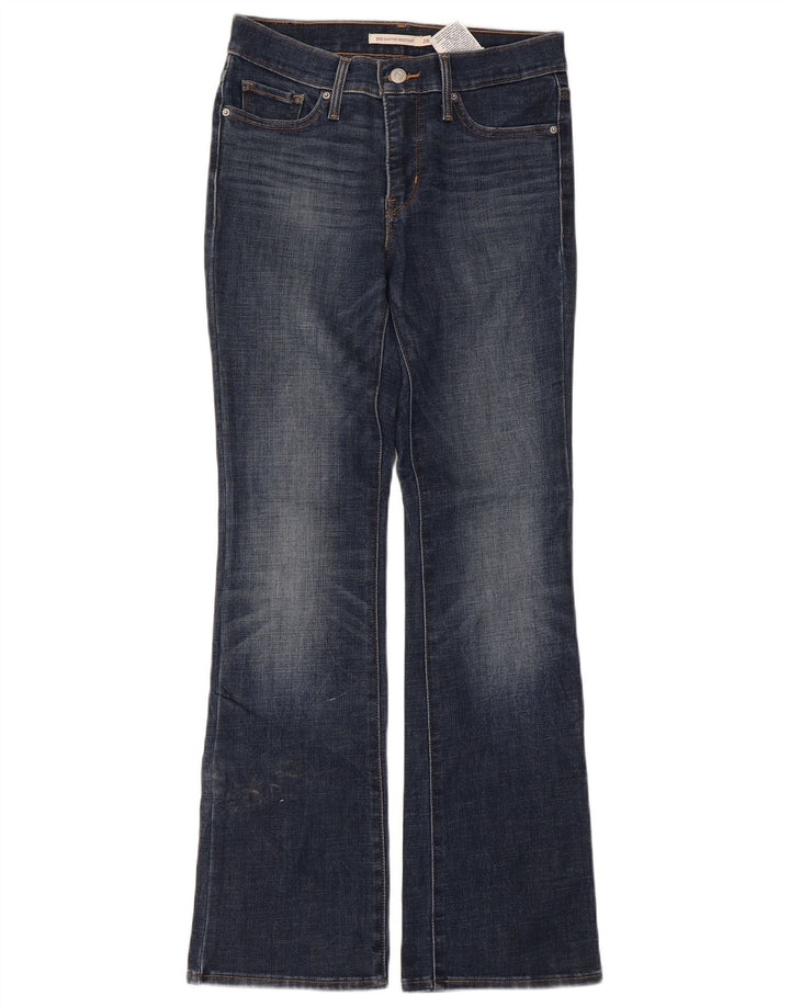 Levi's Donna 315 Shaping Bootcut Jeans W26 L29 Cotone Blu