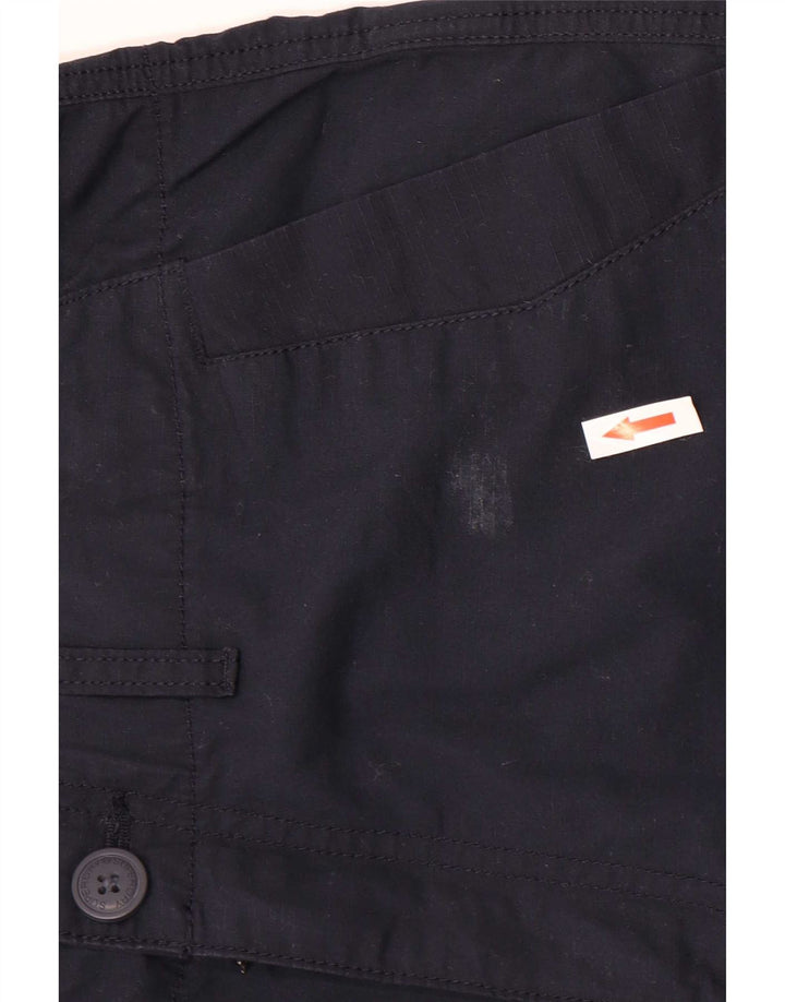 Pantaloncini cargo da uomo Superdry W32 cotone blu navy medio