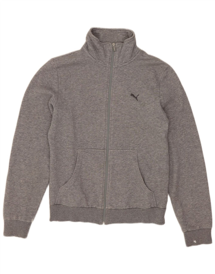 Giacca da tuta da donna Puma UK 10 Small Grigio Cotone