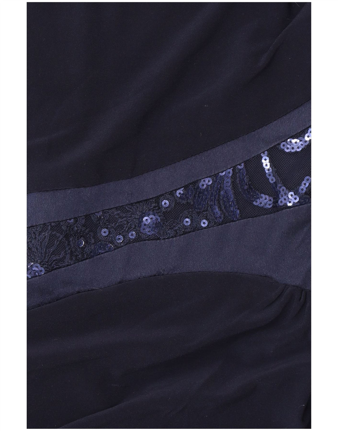 RALPH LAUREN Abito tubino senza maniche da donna US 4 Small Poliestere blu navy