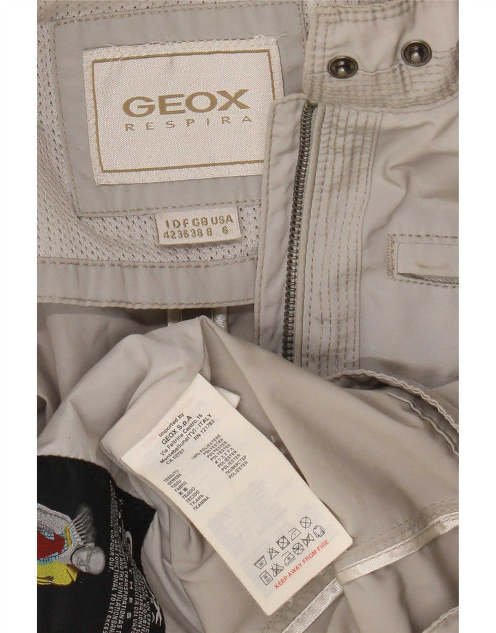Giacca utility da donna Geox UK 8 Small Poliestere grigio