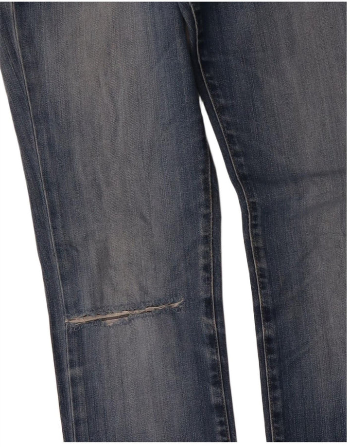 Jeans slim effetto invecchiato Lee da donna W27 L33 Blu