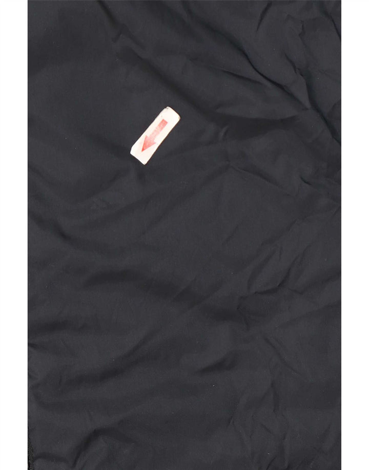 Cappotto imbottito oversize con cappuccio da donna Dkny UK 14 nylon blu navy medio