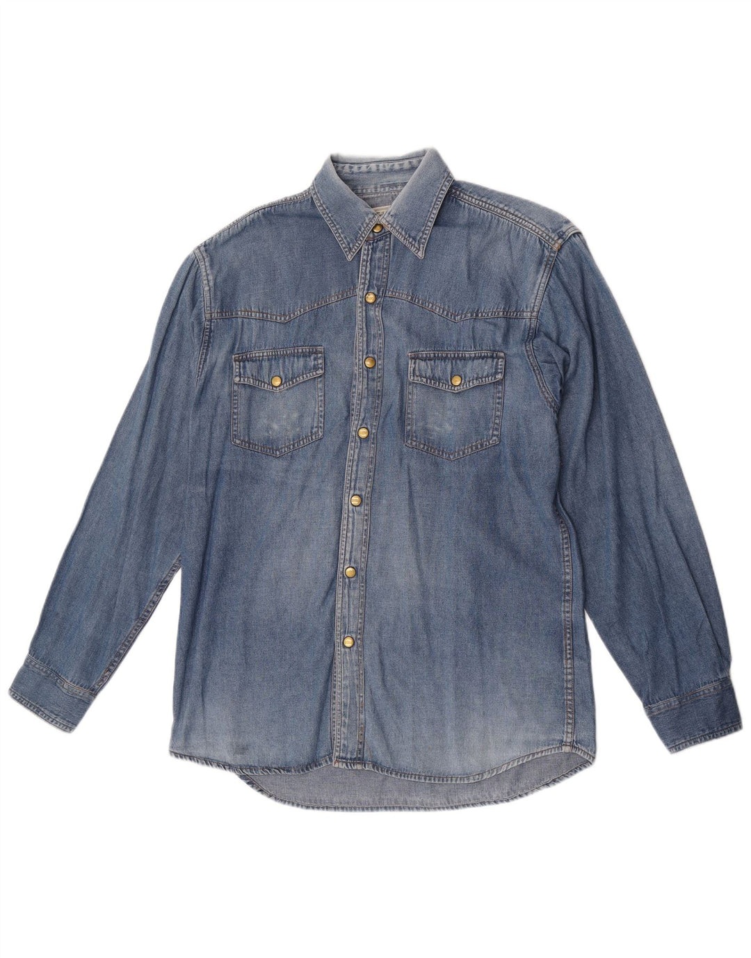 Camicia di jeans da uomo Tailor & Son taglia 41/42 grande blu