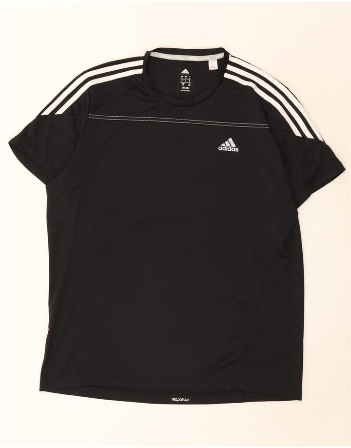 Adidas Uomo Climalite Large Nero Poliestere